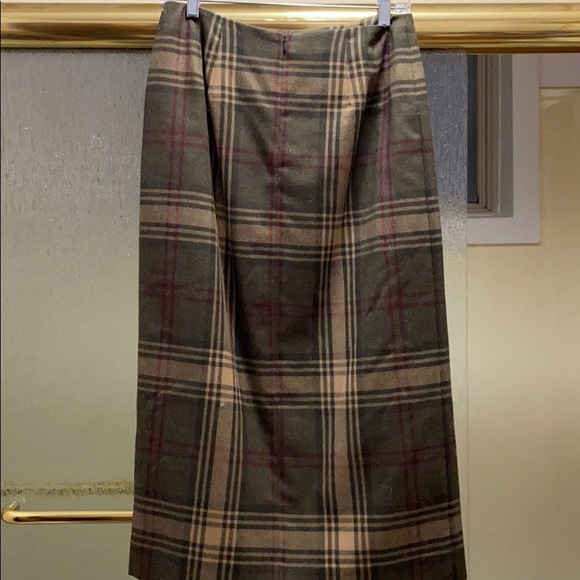 Talbots wool wrap skirt - Picture 5 of 8